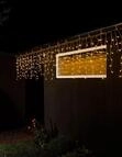 KONSTSMIDE LED-Lichtervorhang "Weihnachtsdeko aussen", Energieeffizienz: E,