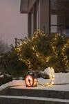 KONSTSMIDE LED-Lichterkette "Weihnachtsdeko aussen", Energieeffizienz: E, schwarz