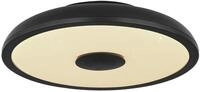 GLOBO LIGHTING LED Deckenleuchte "RAFFY", schwarz, &Oslash; 28cm, 1 Stk., Leuchten,