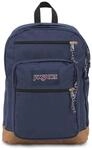Freizeitrucksack JANSPORT "Cool Student", Damen, Gr. B/H/T: 33cm x 43cm x 25cm, blau