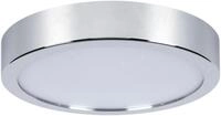 PAULMANN LED Deckenleuchte "Aviar", grau (chromfarben), 1, &Oslash; 22cm H: 6,2cm, 1 Stk.,
