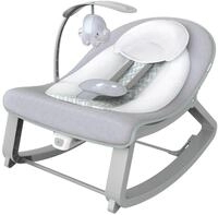Babywippe INGENUITY "Keep Cozy, Weaver", Baby, grau (grau, gr&uuml;n), Kunststoff,