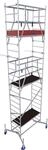 Arbeitsger&uuml;st KRAUSE "ClimTec System", grau (aluminiumfarben), B:145cm H:600cm