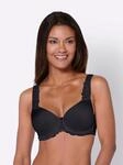 Schalen-BH VIANIA, Damen, Gr. 75, Cup C, schwarz, 77% Polyester, 13% Polyamid, 10%