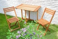 Balkonset MERXX "Porto", beige (natur), Sitzm&ouml;bel-Sets, Balkonset