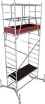 Arbeitsger&uuml;st KRAUSE "ClimTec System", grau (aluminiumfarben), B:145cm H:400cm,