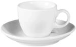 Espressotasse SELTMANN WEIDEN "Espressotasse mit Untertasse VIP. 90 ml wei&szlig;", wei&szlig;,