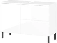Waschbeckenunterschrank GERMANIA "Scantic", wei&szlig;, B:80cm H:56cm T:34cm,