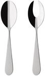 Besteck-Set VILLEROY & BOCH "Salatbesteck Sereno XXL 29,7 cm silber", silber,