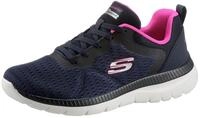 Berufsschuh SKECHERS "BOUNTIFUL - QUICK PATH", Damen, Gr. 38, blau (navy, pink),