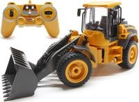 RC-Bagger JAMARA "Radlader Volvo L50 1:16 2,4GHz", gelb, Fernlenkfahrzeuge,