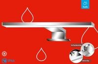 BRILONER LEUCHTEN LED Spiegelleuchte "DUN", silber (wei&szlig;, neutral), Leuchten, LED