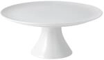 Tortenplatte VILLEROY & BOCH "Tortenplatte For Me &oslash; 30 cm wei&szlig;", wei&szlig;, Porzellan,