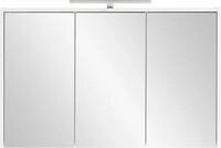 Spiegelschrank WELLTIME "List, Spiegelschrank, Made in Germany, B: 93,5 cm", wei&szlig;