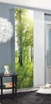Schiebegardine HOME WOHNIDEEN "NEWCASTLE", gr&uuml;n, B:60cm H:245cm, Polyester,