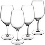 Rotweinglas VILLEROY & BOCH "Rotweingl&auml;ser Entr&eacute;e 480 ml 4er Set transparent", bunt
