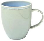 Becher "Kaffeebecher Crafted 358 ml", blau (blauberry), 1 tlg., Porzellan, LIKE. BY