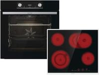 GORENJE Backofen-Set "Steam Set", Energieeffizienz: A, schwarz, Herdsets,