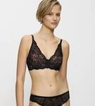 B&uuml;gelloser BH TRIUMPH "Amourette Charm", Damen, Gr. 85, Cup B, schwarz, Spitze,
