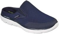 Clog SKECHERS "SUMMITS", Herren, Gr. 48,5, blau (navy), Textil, Schuhe Clog,