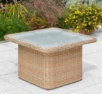 Gartentisch MERXX "Duplex Tisch", beige (natur), B:71cm H:61,5cm T:72cm, Tische,
