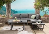 Gartenlounge-Set DESTINY "SEA POINT Multifunkt.-Loungeset anthrazit, Tisch: