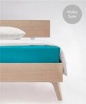 fleuresse "Colours in Gr. 90x200, 140x200 oder 180x200 cm" Mako Satin, f&uuml;r Matratzen