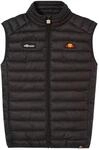 Steppweste ELLESSE "Bardy Gilet", Herren, Gr. M, schwarz, Obermaterial: 100%