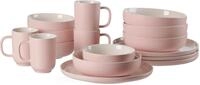 Kombiservice RITZENHOFF & BREKER "Geschirr-Set, Service Jasper", rosa, 16 Stk.,