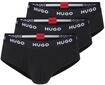 H&uuml;ftslip HUGO UNDERWEAR "HIPBRIEF TRIPLETPACK", Herren, Gr. XL, 3 Stk., schwarz