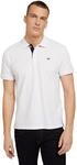 Poloshirt TOM TAILOR, Herren, Gr. XL, wei&szlig;, Single Jersey, Obermaterial: 100%
