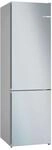 BOSCH K&uuml;hl-/Gefrierkombination, Energieeffizienz: B, silber (edelstahl, optik),