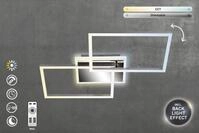 BRILONER LEUCHTEN LED Deckenleuchte "FRAME", wei&szlig; (wei&szlig;, neutral), Leuchten, LED