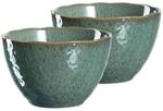 Schale LEONARDO "Keramikschalen Matera &oslash; 15.3 cm 2er Set", gr&uuml;n, Sch&uuml;sseln, Schale
