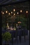 KONSTSMIDE LED-Lichterkette "Party-Lichterkette au&szlig;en", Energieeffizienz: F,