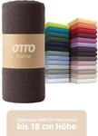 Spannbettlaken OTTO HOME "Physalis Basic und PREMIUM Qualit&auml;t, 100% Baumwolle,
