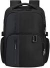 Daypack SAMSONITE "BIZ2GO", Gr. B/H/T: 33cm x 44cm x 20cm, schwarz, Polyester,