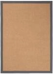 B: 120 1 CARPETFINE "Sisal , auch als L&auml;ufer erh&auml;ltlich", grau, B:120cm H:5mm
