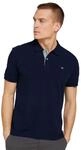 Poloshirt TOM TAILOR, Herren, Gr. XL, blau (navy), Single Jersey, Obermaterial:...