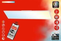 BRILONER LEUCHTEN Smarte LED-Leuchte "PIATTO S", wei&szlig; (wei&szlig;, neutral), Leuchten,
