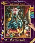 Malen nach Zahlen SCHIPPER "Meisterklasse Premium - Der Drache", bunt, Malvorlagen,