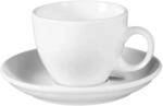 Tasse SELTMANN WEIDEN "Cappuccinotasse mit Untertasse VIP. 220 ml wei&szlig;", wei&szlig;,
