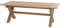 Gartentisch SIENA GARDEN "Cardiff", beige (natur, natur, natur), H:76cm T:180cm,