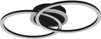 REALITY LEUCHTEN LED Deckenleuchte "Venida", schwarz, 1, H: 8cm, 1 Stk., Leuchten,