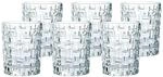 Whiskyglas NACHTMANN "Whiskygl&auml;ser Bossa Nova 330 ml 6er Set transparent", bunt