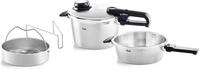 Schnellkochtopf FISSLER "Vitavit Premium Dampfkochtopf Set Edelstahl Made in