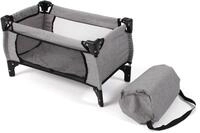 Puppenbett CHIC2000 "Deluxe", grau (melange grau), Puppenm&ouml;bel, KinderB:54cm H:33cm
