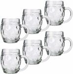 Bierkrug ST&Ouml;LZLE "Bierkr&uuml;ge T&uuml;binger 500 ml 6er Set transparent", bunt