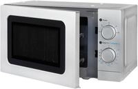 EXQUISIT Mikrowelle "WP 700 J17-3 si", silber (silberfarben), B:44cm H:25,9cm T:32cm,