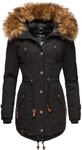 Wintermantel MARIKOO "Wintermantel La Viva Prc", Damen, Gr. XS, schwarz,